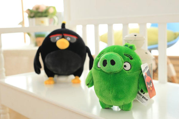 Angry Red Bird Chuck Bomb Bad Piggies Plush Toy Anime Characters Soft Toy Holiday Gifts For Children Children's Birthday Present