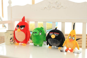 Angry Red Bird Chuck Bomb Bad Piggies Plush Toy Anime Characters Soft Toy Holiday Gifts For Children Children's Birthday Present