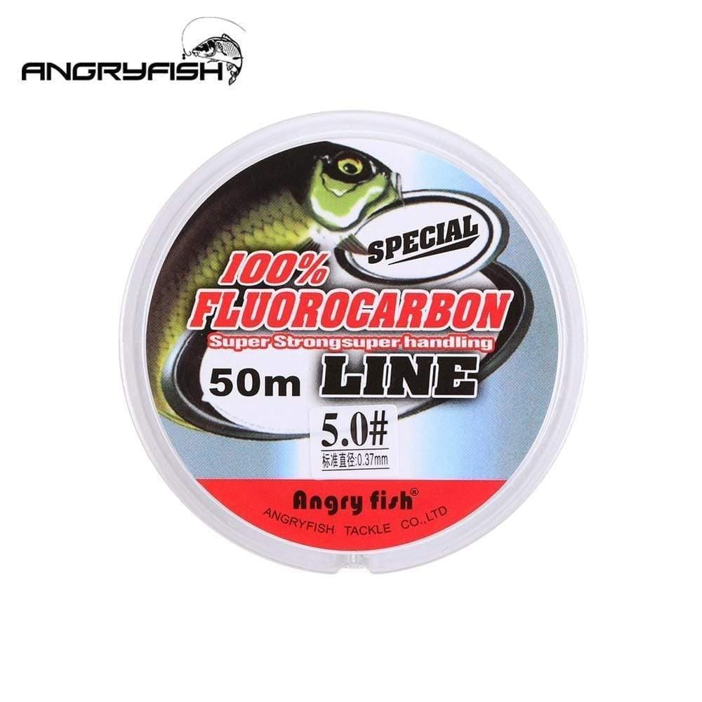 Planet Gates Angryfish Fluorocarbon Fishing Line  50m transparent Super strong