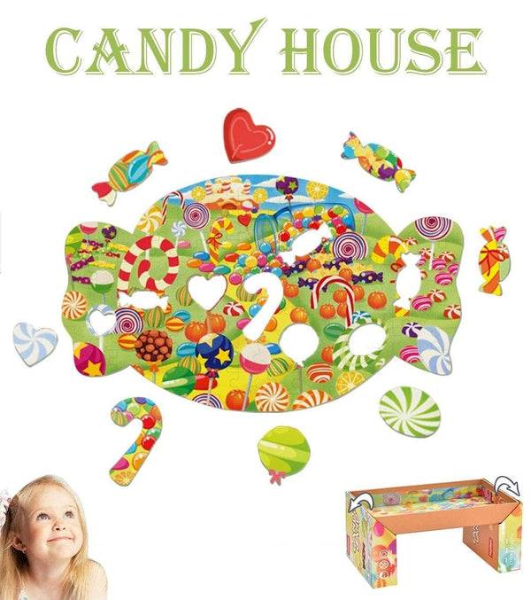 Planet Gates Animal Shapes Puzzle Dinosaurs Whale Jigsaw Unique Kids Puzzles Educational Child Games Toys Christmas Gifts For Children