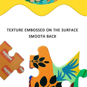 Planet Gates Animal Shapes Puzzle Dinosaurs Whale Jigsaw Unique Kids Puzzles Educational Child Games Toys Christmas Gifts For Children