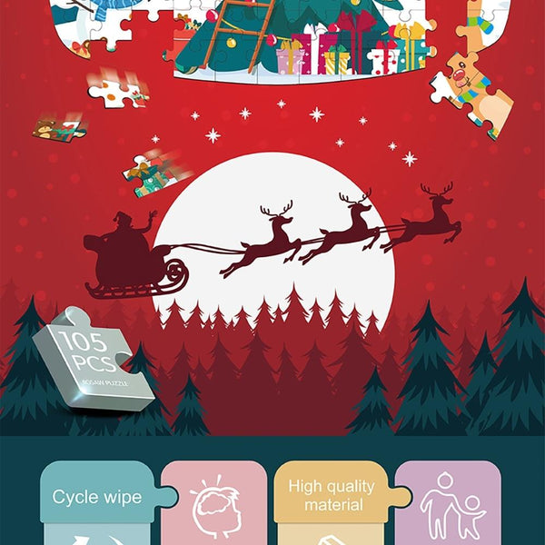 Planet Gates Animal Shapes Puzzle Dinosaurs Whale Jigsaw Unique Kids Puzzles Educational Child Games Toys Christmas Gifts For Children