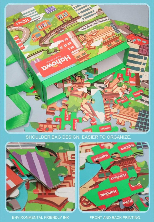 Planet Gates Animal Shapes Puzzle Dinosaurs Whale Jigsaw Unique Kids Puzzles Educational Child Games Toys Christmas Gifts For Children