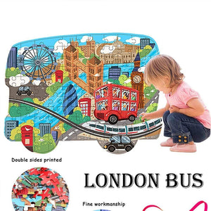 Planet Gates Animal Shapes Puzzle Dinosaurs Whale Jigsaw Unique Kids Puzzles Educational Child Games Toys Christmas Gifts For Children