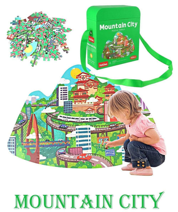 Planet Gates Animal Shapes Puzzle Dinosaurs Whale Jigsaw Unique Kids Puzzles Educational Child Games Toys Christmas Gifts For Children