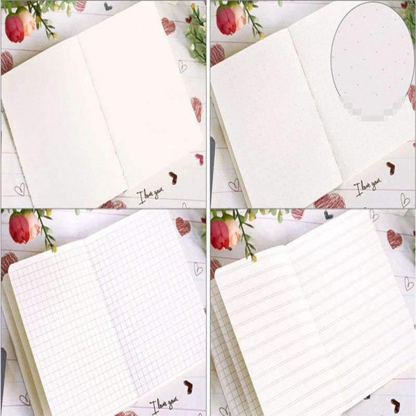 Planet Gates Animals Navigator Nude Notebook 64K 256 Sheet Thick Writing Pad 4 Style Inner Page Printing Office School Stationery Gift