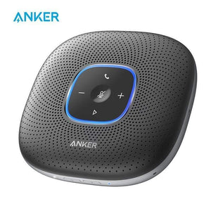 Planet Gates Anker PowerConf Bluetooth Speakerphone Conference Speaker With 6 Microphones, Enhanced Voice Pickup, 24H Call Time