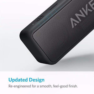 Planet Gates Anker Soundcore 2 Portable Bluetooth Wireless Speaker Better Bass 24-Hour Playtime 66ft Bluetooth Range IPX7 Water Resistance