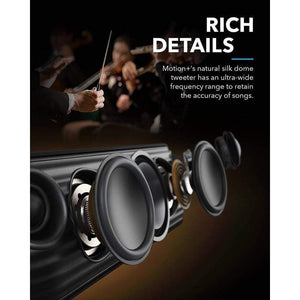 Planet Gates Anker Soundcore Motion+ Bluetooth Speaker with Hi-Res 30W Audio, Extended Bass and Treble, Wireless HiFi Portable Speaker