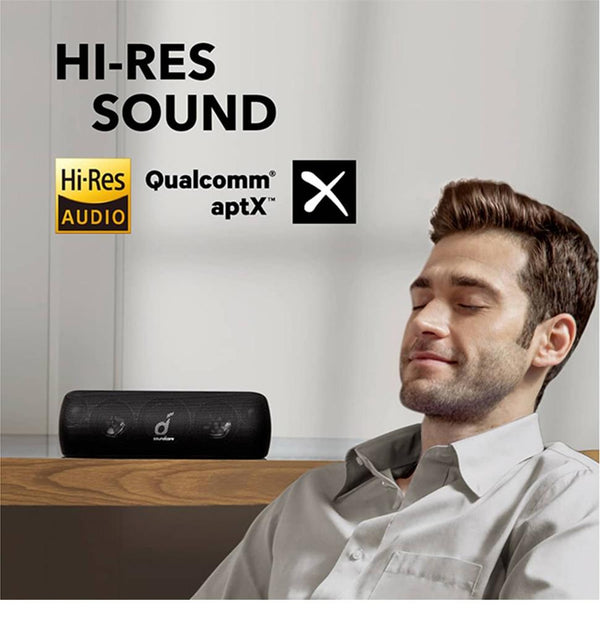 Planet Gates Anker Soundcore Motion+ Bluetooth Speaker with Hi-Res 30W Audio, Extended Bass and Treble, Wireless HiFi Portable Speaker