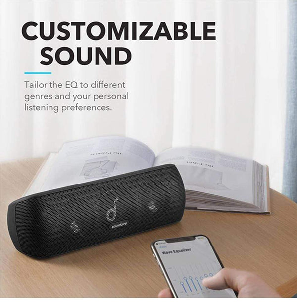 Planet Gates Anker Soundcore Motion+ Bluetooth Speaker with Hi-Res 30W Audio, Extended Bass and Treble, Wireless HiFi Portable Speaker