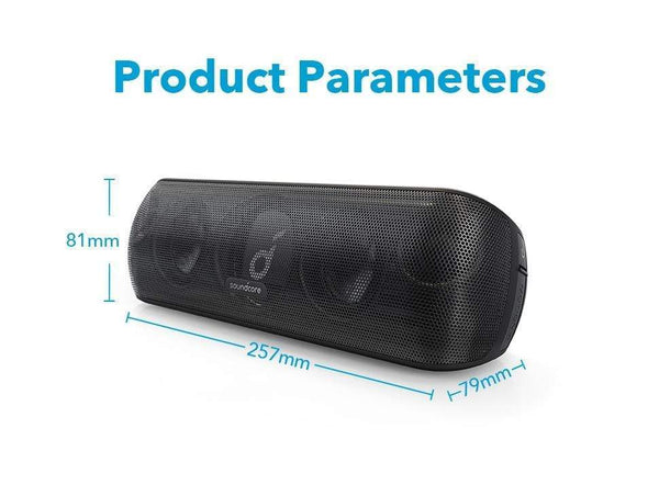 Planet Gates Anker Soundcore Motion+ Bluetooth Speaker with Hi-Res 30W Audio, Extended Bass and Treble, Wireless HiFi Portable Speaker