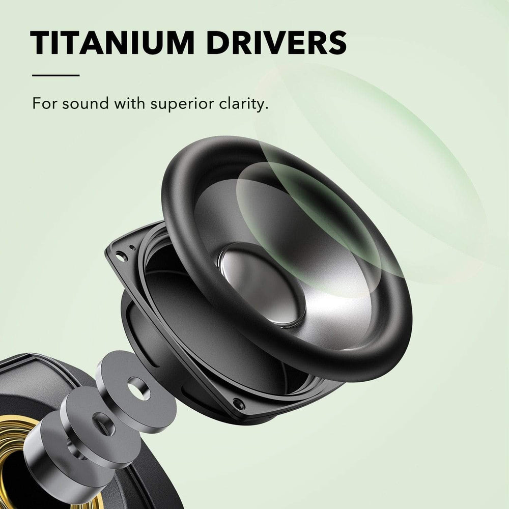 Planet Gates Anker Soundcore Motion Boom Outdoor Speaker with Titanium Drivers, BassUp Technology, IPX7 Waterproof, 24H Playtime