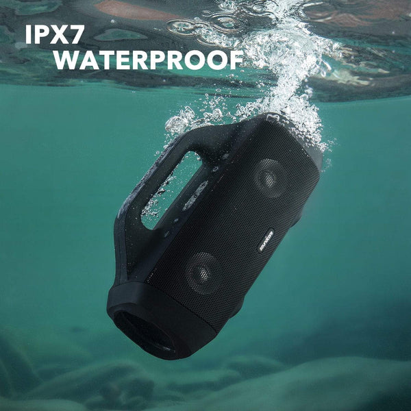 Planet Gates Anker Soundcore Motion Boom Outdoor Speaker with Titanium Drivers, BassUp Technology, IPX7 Waterproof, 24H Playtime