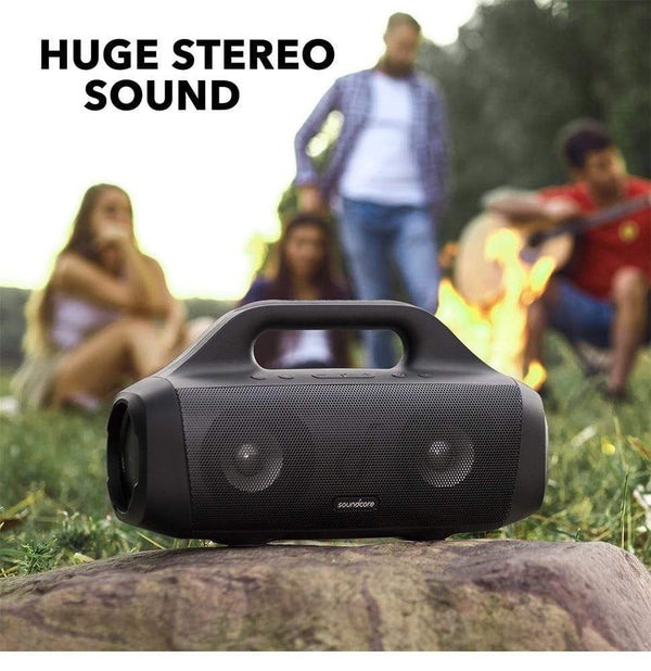 Planet Gates Anker Soundcore Motion Boom Outdoor Speaker with Titanium Drivers, BassUp Technology, IPX7 Waterproof, 24H Playtime