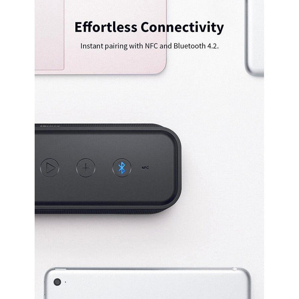 Planet Gates Anker Soundcore Pro+ 25W Premium Portable Wireless Bluetooth Speaker With Superior Bass And High Definition Sound With 4 Drivers