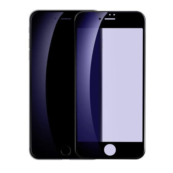 Planet Gates Anti Blue Black / For iPhone 7 8 Baseus Tempered Glass For iPhone 8 8 Plus Screen Protector Ultra Thin 9H Protective Glass For iPhone 7 7 Plus Full Coverage Film