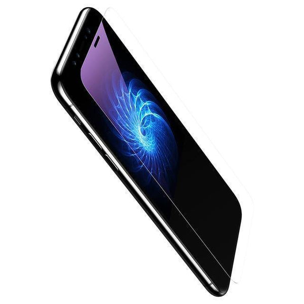 Planet Gates Anti Blue Light / 0.3mm Baseus Ultra Thin Screen Protector For iPhone X 10 Glass Tempered Transparent Scratch Proof Protective Glass For iPhone X