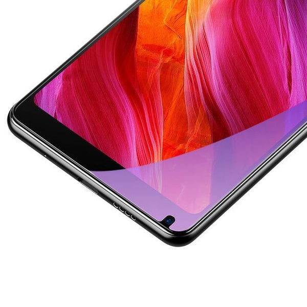 Planet Gates Anti Blue Light Baseus 0.2mm 9H Full Coverage Tempered Glass For Xiaomi Mix 2S Ultra Thin Screen Protector Glass Front Protective Glass Film