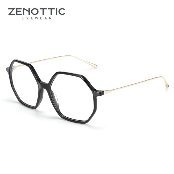 Planet Gates Anti Blue Light Blocking Glasses Women oversize Hexagon Computer Gaming Eyeglasses Men Radiation Protection Eyewear