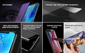 Planet Gates Anti Blue Light / For iPhone XR 6.1 Baseus 0.15mm Super Thin Screen Protector For iPhone Xs Max Xs XR Glass Film 2018 Anti Blue Light Tempered Glass For iPhone X