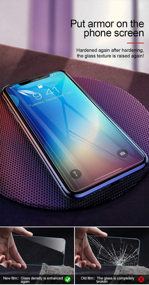 Planet Gates Anti Blue Light / For iPhone XR 6.1 Baseus 0.15mm Super Thin Screen Protector For iPhone Xs Max Xs XR Glass Film 2018 Anti Blue Light Tempered Glass For iPhone X