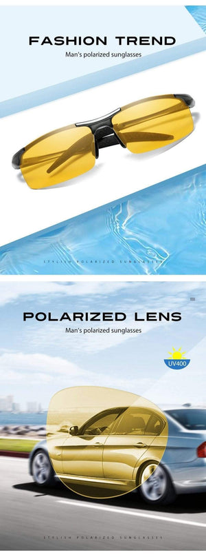 Planet Gates Anti-glare Day Night Vision Glasses For Driving Men Polarized Sunglasses Photochromic Driver Goggles Glasses zonnebril heren