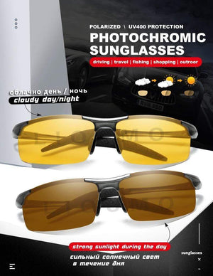 Planet Gates Anti-glare Day Night Vision Glasses For Driving Men Polarized Sunglasses Photochromic Driver Goggles Glasses zonnebril heren