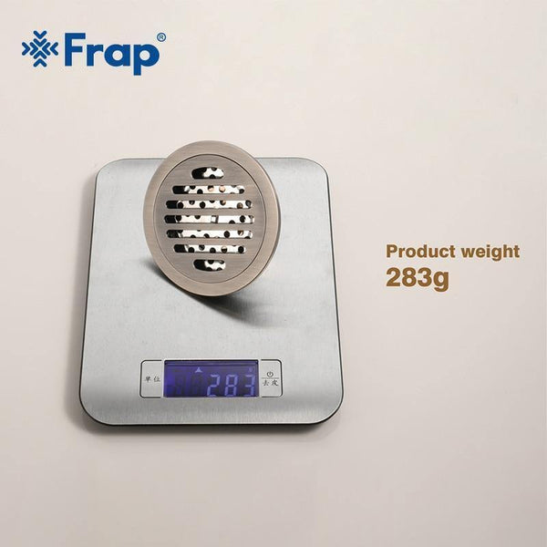 Planet Gates Anti-odor Bathtub Shower Drainer Floor 10cm Stainless Steel Round Floor Shower Drain Waste Grate Drain Y38089 (Y38089)