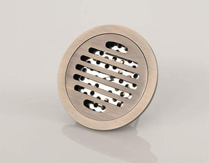 Planet Gates Anti-odor Bathtub Shower Drainer Floor 10cm Stainless Steel Round Floor Shower Drain Waste Grate Drain Y38089 (Y38089)