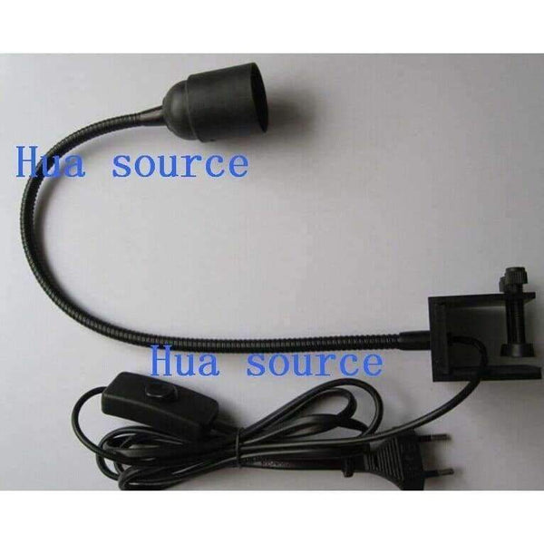 Planet Gates Anti-rust corrosion Lamp Bracket Gooseneck Clamp Fish Tank Lamp Clip 360 degree Light Fixture Lighting Accessories