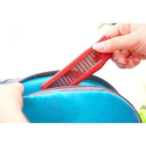 Planet Gates Anti-static plastic folding comb as hair care head scalp massager comb for promote blood circulation styling comb.