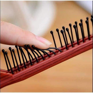 Planet Gates Anti-static plastic folding comb as hair care head scalp massager comb for promote blood circulation styling comb.