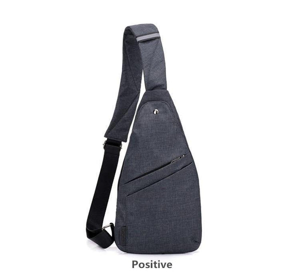 Planet Gates Anti-Theft Men's Messenger Bags Multi-pocket Sling Shoulder Bags Casual Chest Pack Travel Crossbody Bags Male