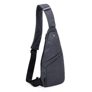 Planet Gates Anti-Theft Men's Messenger Bags Multi-pocket Sling Shoulder Bags Casual Chest Pack Travel Crossbody Bags Male