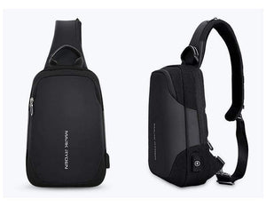 Planet Gates Anti-thief Crossbody Bag Waterproof Men Sling Chest Bag Fit 9.7 inch Ipad Fashion Shoulder Bag