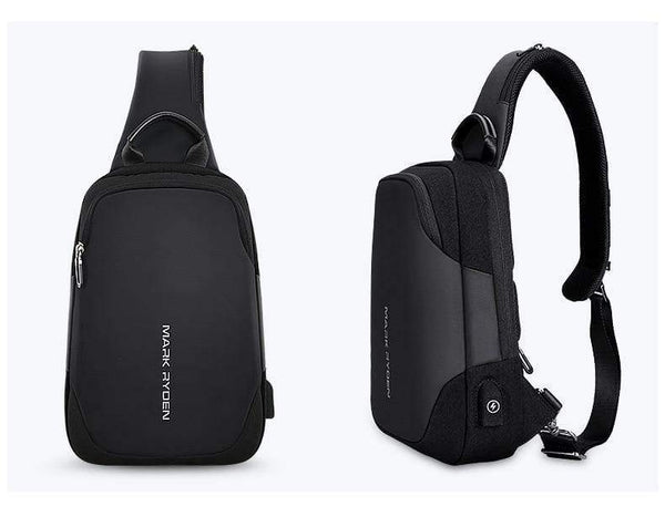 Planet Gates Anti-thief Crossbody Bag Waterproof Men Sling Chest Bag Fit 9.7 inch Ipad Fashion Shoulder Bag