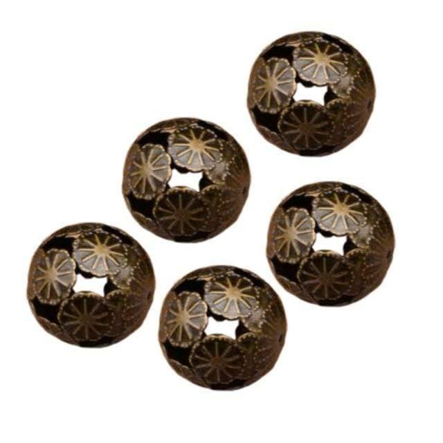 Planet Gates 200piece 20mm Gold Rhodium Plated Spacer Beads Jewelry Spacers Findings for Jewelry Making CATJ-005