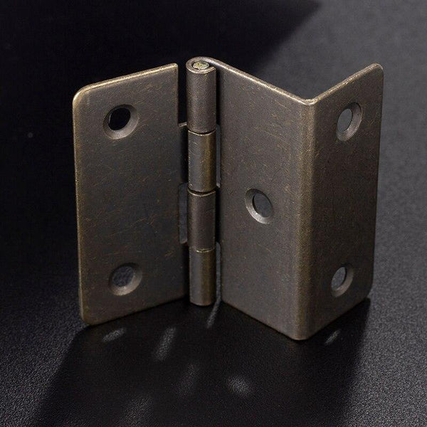 Antique Bronze Color Iron 2" Hinge For Furniture Door Open 270 Degree Furniture Hinge With Free Screws (antique Copper 2 Inch)