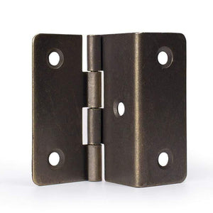 Antique Bronze Color Iron 2" Hinge For Furniture Door Open 270 Degree Furniture Hinge With Free Screws (antique Copper 2 Inch)
