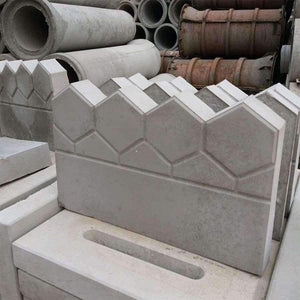 Planet Gates Antique Garden Brick Cement Mold Garden Fence Cement Stone Mold Concrete Flower Pool Fish Pond Courtyard Lawn Pathmate Mold