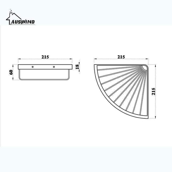 Planet Gates Antique Solid Brass Corner Shelf Brushed Bronze Basket Ceramic Storage/Bathroom Shelves Bathroom Accessories Products