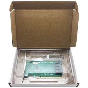 Planet Gates ANU04PE16 NVMe Controller SFF8643-SFF8639  4 port PCIe3.0 X16  SSD Exp Riser (not with cables,not support LSI 8643*2 to 8639*2 ）
