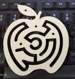 Planet Gates Apple Maze-DD093C Children Busy Board Accessories Wood DIY Toy Montessori Material Early Education Activity Toddler Toys For Basic Skills Learning