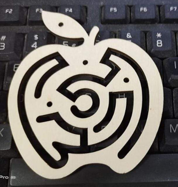 Planet Gates Apple Maze-DD093C Children Busy Board Accessories Wood DIY Toy Montessori Material Early Education Activity Toddler Toys For Basic Skills Learning