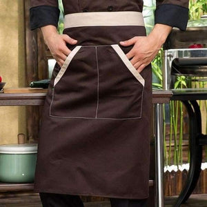 Planet Gates Apron 3 / XL 5 Colors Hot Sale Unisex Kitchen Chef Uniforms Short Sleeve Breathable Double Breasted Jackets Food Services Cooking Shirt Apron