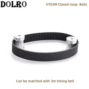 Planet Gates Arc HTD 3M Timing belt C=366 369 375 378 381 384 390 393 396 399 width 6/9/10/12/15/20mm Rubbe Closed Loop Synchronous pitch 3mm