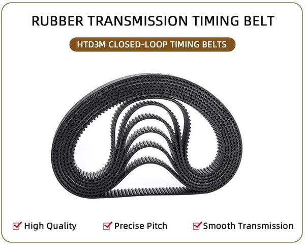Planet Gates Arc HTD 3M Timing belt C=366 369 375 378 381 384 390 393 396 399 width 6/9/10/12/15/20mm Rubbe Closed Loop Synchronous pitch 3mm