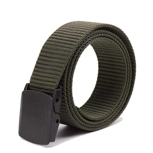 Military Men Belt Woman Army Belt Tactical Wide Waist Belts Plastic Buckle Light Weight Black Belt Nylon Travel 120cm 130cm