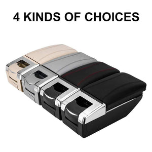 Planet Gates Armrest Box For Kia Rio 3 2011-2016 PU Leather Central Container Storage Box Car Styling Accessories